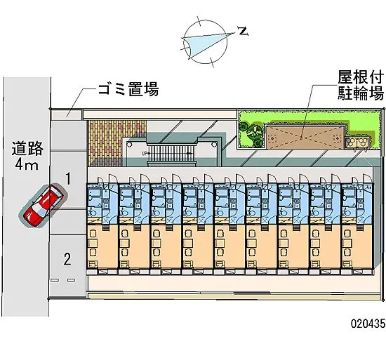 大和市中央７丁目 月極駐車場